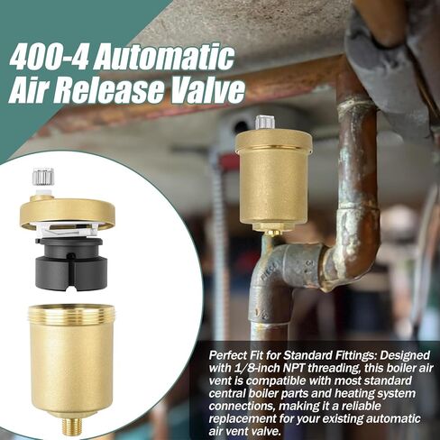 400-4 1/8-Inch-NPT Float Air Hy-Vent, for Most Boiler Air Vent Heating Systems in Kuwait