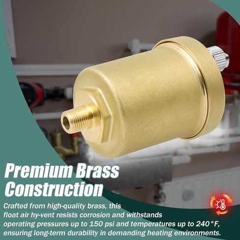 400-4 1/8-Inch-NPT Float Air Hy-Vent, for Most Boiler Air Vent Heating Systems in Kuwait