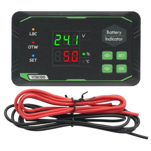 DC 7-100V Digital Voltmeter Battery Tester Voltage Power Indicator for Ternary/Lithium Iron/Acid Batteries Tester in Saudi Arabia
