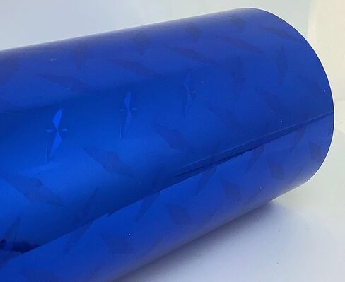 لفة من الفينيل اللافتة الكلاسيكية ذات اللوحة الماسية، مع لاصق ذاتي (فضي، 24 بوصة × 10 قدم) in Kuwait