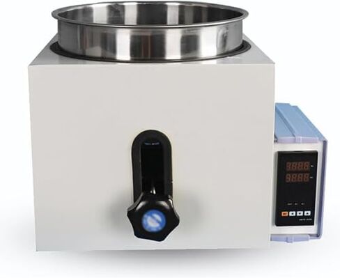 5L Digital Lab Oil & Water Bath - PID Control, Stainless Steel Tank, Lift Type Heating Tube, Ideal for Chemistry Experiments, Temperature Range up to 250℃ in Kuwait