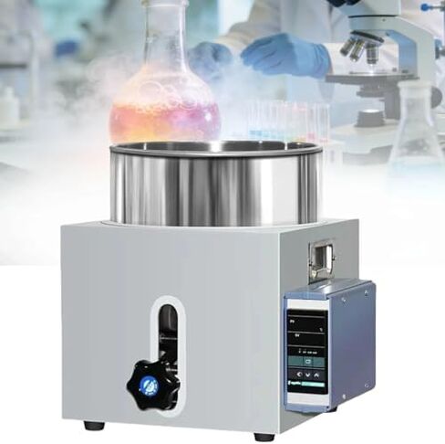 Digital Lab Water Bath 5L, Stainless Steel Heating Device, Lift Type with LED Display, Precise Temperature Control for Laboratory Use, 2/3/5L Options Available in Saudi Arabia