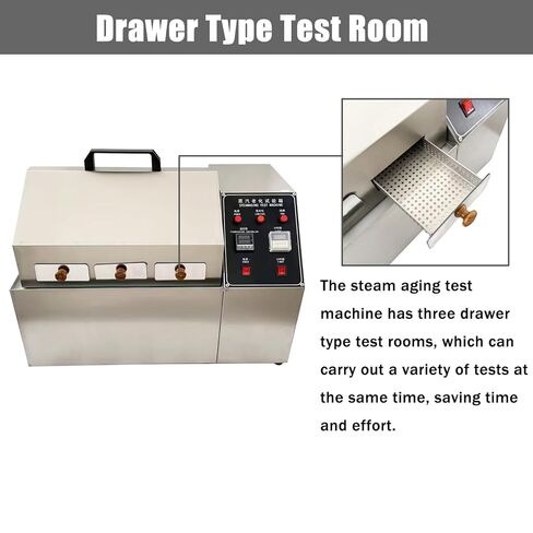 غرفة اختبار شيخوخة البخار، عنصر الطلاء الكهربائي، محاكاة الحياة، آلة اختبار البيئة، الفولاذ المقاوم للصدأ ± 0.5 درجة مئوية، دقة التحكم 110 فولت 3000 وات in Kuwait