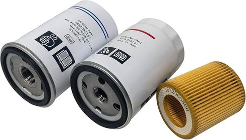 طقم فلتر 2901086501 متوافق مع قطع غيار الضاغط GX2 GX3 GX4 GX5 1622062301 فاصل الزيت + 1513033701 فلتر الزيت + 1622065800 فلتر الهواء in Kuwait