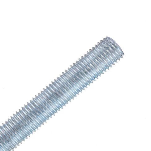Conquest Fasteners 7/8"-9 x 1' Fully Threaded A307 Steel Threaded Rod - Zinc Plated, Right Hand Thread Style in Saudi Arabia