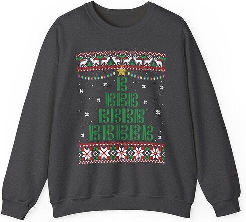 Ugly Christmas Sweater for Viola Players - Festive Holiday Sweatshirt in Saudi Arabia