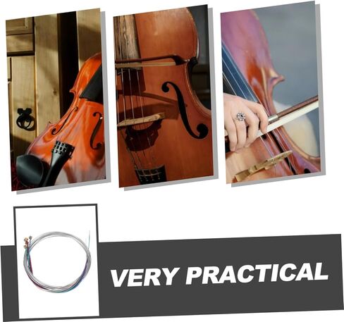 Totority 2sets Strings Set Replacement Strings for Musicians Durable Bright Sound for Practice and Performance Rust-resistant Material Enhanced Tone Quality in Saudi Arabia