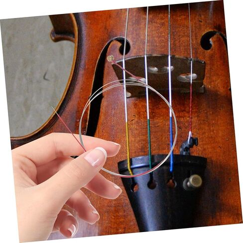 Totority 2sets Strings Set Replacement Strings for Musicians Durable Bright Sound for Practice and Performance Rust-resistant Material Enhanced Tone Quality in Saudi Arabia