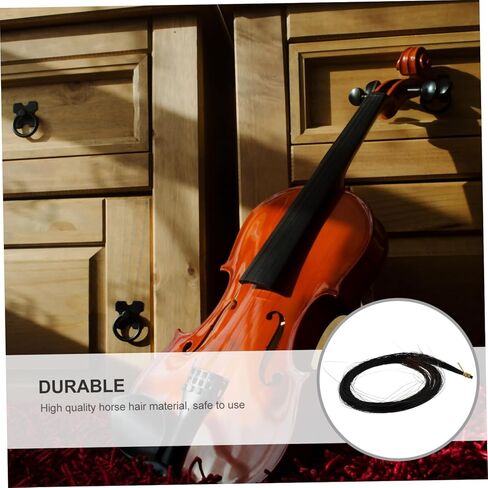 2pcs Bundles of Professional Bow Hair for Instrument Repair Mongolian Horse Hair for Enhanced Grip and Expressive Tone Accessory for Supplies in Saudi Arabia