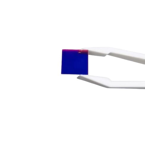 470nm~730nm PCR Fluorescent Selective Transmission Sheet, Cutoff Depth OD6, Transmittance 95%, 10mm*10mm Quadrate (Wavelength-Size L*W*Thickness, 620nm-10 * 10 * 1.0mm) in Saudi Arabia