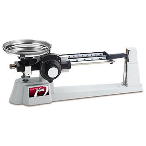 أوهاوس، 1650-W0، ميزان ميكانيكي ثلاثي الشعاع مع شعاع فارغ، 2610 جرام × 0.1 جرام in Saudi Arabia