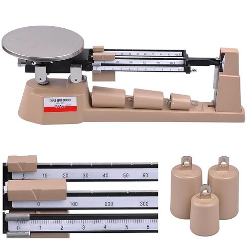 Laboratory Analytical Weight Set with Zero Adjustment Tare and Magnetic Damping for Electronics, Scientific Research, Food in Saudi Arabia