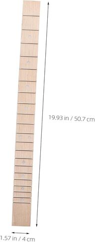 Garneck Electric Guitar Fretboard Replacement Frets Maple Neck Dots for Precise Playability for Versatile Music Styles and Easy Installation in Saudi Arabia