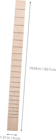 ERINGOGO Guitar Fretboard Electric Guitar Parts 21 Frets Fingerboard Replacement in Saudi Arabia