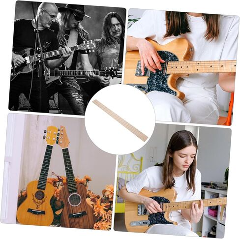 ERINGOGO Guitar Fretboard Electric Guitar Parts 21 Frets Fingerboard Replacement in Saudi Arabia