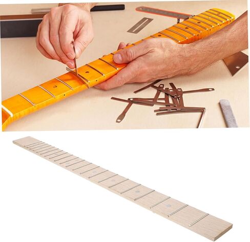 ERINGOGO Guitar Fretboard Electric Guitar Parts 21 Frets Fingerboard Replacement in Saudi Arabia