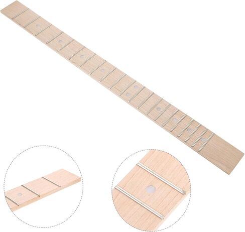 ERINGOGO Guitar Fretboard Electric Guitar Parts 21 Frets Fingerboard Replacement in Saudi Arabia