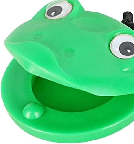 6Pcs Frog Castanets Musical Instruments Finger Percussion for Kids Adults Classroom Music in Saudi Arabia