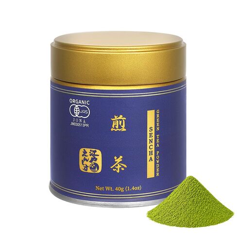 YEDOENSIS Sencha Powder - Organic Japanese Green Tea Powder, JAS Certified Organic, Vegan, Gluten-Free (100g) in Saudi Arabia