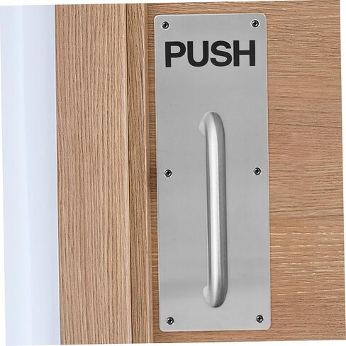Stainless Steel Fire Door Sliding Panel Apartment Door Security Finger Plates in Saudi Arabia