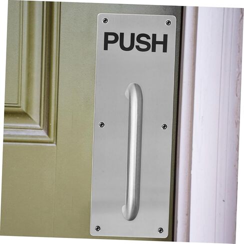Stainless Steel Fire Door Sliding Panel Apartment Door Security Finger Plates in Saudi Arabia