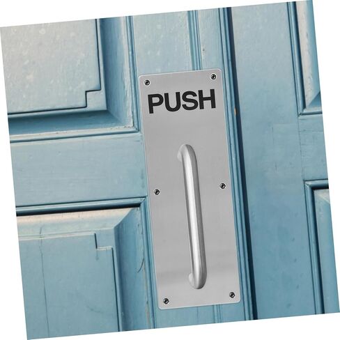 Stainless Steel Fire Door Sliding Panel Apartment Door Security Finger Plates in Saudi Arabia