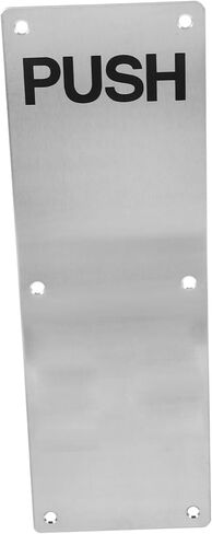 Stainless Steel Fire Door Sliding Panel Push Plates for Doors Accessory in Saudi Arabia