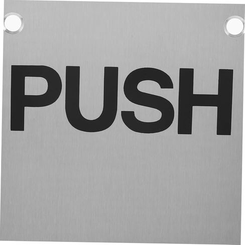 Stainless Steel Fire Door Sliding Panel Push Plates for Doors Accessory in Saudi Arabia