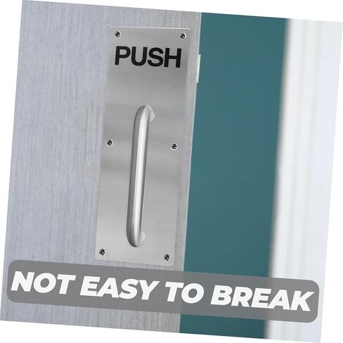 TEHAUX Stainless Steel Push Plate for Doors Material Easy Use Door Handle Plate Push Marking in Saudi Arabia