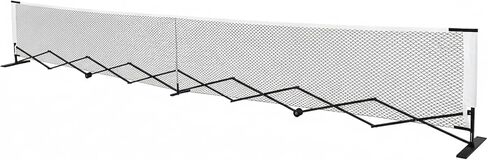 مجموعة شبكة محمولة قابلة للسحب بطول 22 قدمًا مع إطار معدني ثابت، تجميع مجاني وحقيبة حمل للممرات الخلفية in Kuwait