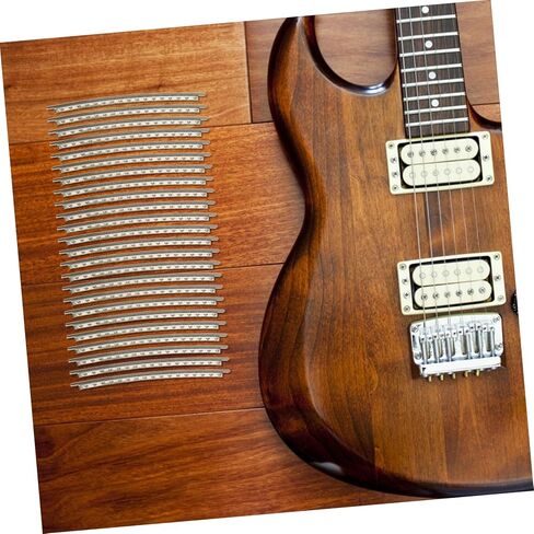Totority 24pcs Essential Guitar Accessories Fret Wires and Smooth for Electric Guitars Made of Cupronickel in Saudi Arabia