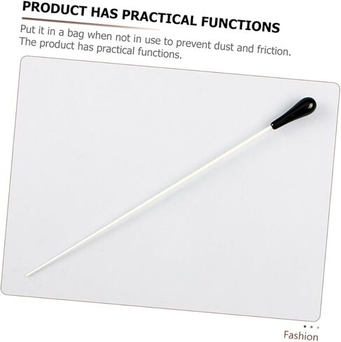BESPORTBLE 2pcs Colorful Resin Conducting for Orchestra Concerts Portable Music Accessory Simple Style Conduct Stick for Conductors in Saudi Arabia