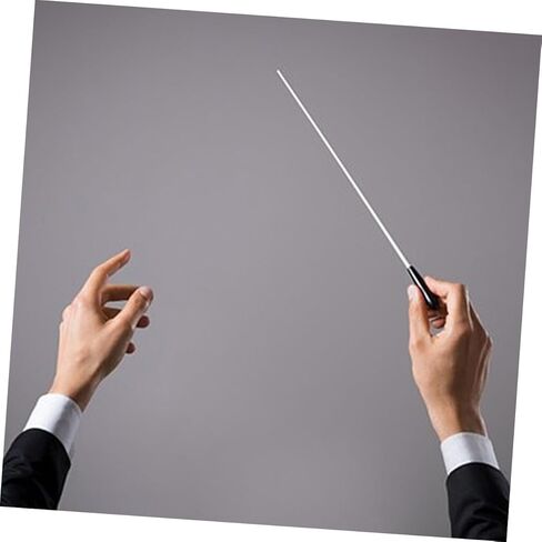 BESPORTBLE 2pcs Colorful Resin Conducting for Orchestra Concerts Portable Music Accessory Simple Style Conduct Stick for Conductors in Saudi Arabia