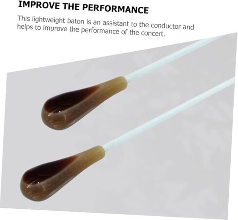 2Pcs Orchestra Conducting Durable Resin Music for Show Performance Stylish Comfortable Design for Conductors in Saudi Arabia