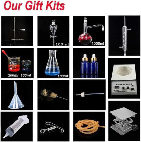 Laboratory Professional Chemical Heating Equipment Set, Industrial Science Filtration Experiment Glassware College Home Teaching Supplies in Saudi Arabia