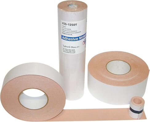 Jaybird & Mais Moleskin Roll Adhesive-Backed, 9 in. x 12 ft. (Tan) in Saudi Arabia