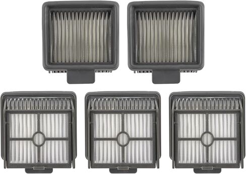 (5 قطع) مرشحات HEPA متوافقة مع Dreametech H11/ H11MAX/ H12/ H12 CORE/ H11 ، مجموعة مرشحات المكنسة الكهربائية الجافة الرطب ، قطع الغيار 5 (ملاحظة: لا تنطبق على H12 Pro) in Kuwait