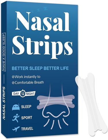 شرائط الأنف، شرائط الأنف الشفافة، شرائط الأنف للنوم (66 مم * 19 مم) (100) in Kuwait