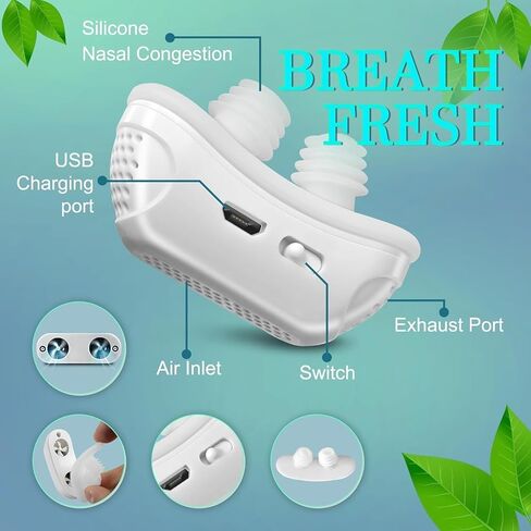 Anti Snoring Devices, Snore Stopper, Silicone Stopper Snoring, Effective to Relieve Snoring, Snoring Solution for Comfortable and Quieter Sleep in Kuwait