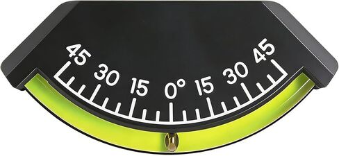 1-Pcs Rv Level Bubble Inclinometer Ball Levels Gauge Leveling Stablilization Clinometer For RV Accessories Exterior Camper Trailer Wide Angle Range (±45°) Levelers in Saudi Arabia