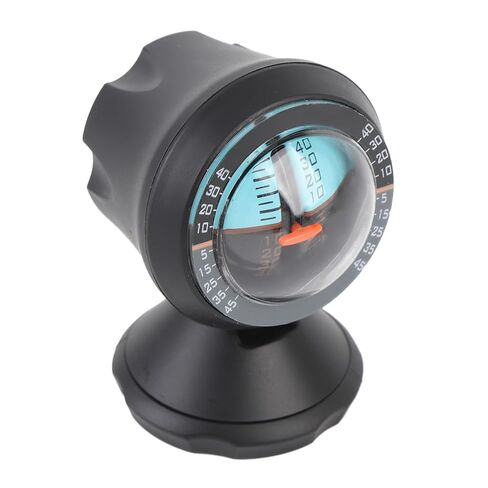Clinometer Car Inclinometer, Car Inclinometer Level Tilt Indicator Gradient Balancer Tool with Adjustable Viewing Angle, Ideal for Vehicle Self Driving Travelling Supplies in Kuwait
