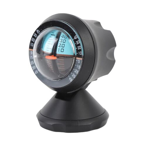 Clinometer Car Inclinometer, Car Inclinometer Level Tilt Indicator Gradient Balancer Tool with Adjustable Viewing Angle, Ideal for Vehicle Self Driving Travelling Supplies in Kuwait