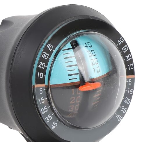 Clinometer Car Inclinometer, Car Inclinometer Level Tilt Indicator Gradient Balancer Tool with Adjustable Viewing Angle, Ideal for Vehicle Self Driving Travelling Supplies in Kuwait