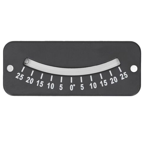 مقياس ميل الأنبوب الزجاجي من جانوكو، مقياس ميل زاوية صغير ABS دقيق لاختبار الزاوية الدقيقة، مدمج ومحمول لمقود الدراجة in Saudi Arabia