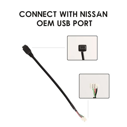 Car Radio Wiring Harness for Nissan Rogue, Altima 13-18, Qashqai X-Trail Frontier Sentra 14-18, 16 PIN Stereo Wire Cable Fit Aftermarket Android Head Unit, Retain SWC, Backup Camera, Bose AMP in Kuwait