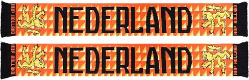 Netherlands Holland Recycled Cotton Soccer Knit Scarf in Saudi Arabia