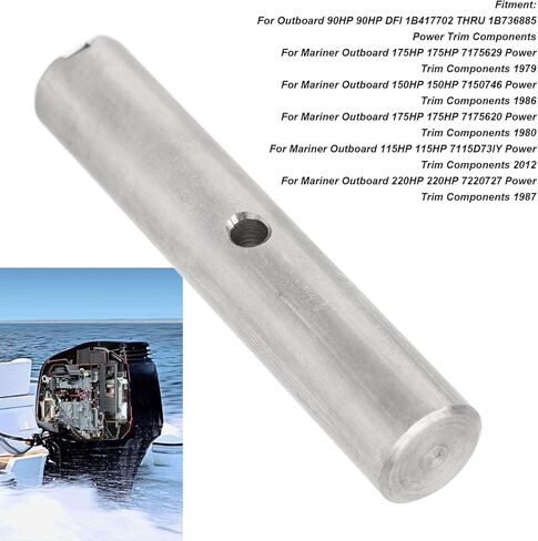 Top Shaft Tilt, Reliable and Heavy Duty 99625002 Outboard Top Shaft Tilt Perfect Fit Easy Use for 45 Outboard Hydraulic Trim Components in Saudi Arabia
