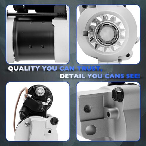 63P-81800-00 Boat Starter Motor Compatible with 150HP 225HP 250HP Yamaha(F150TLR, F150TXR, F225TLR, LF150TXR, LF250TUR) Replaces# 6BR-81800-00/01/02, S114-867/A/B, SHI0122, 41044079 in Saudi Arabia
