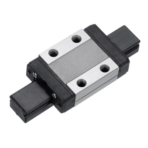 uxcell MGN9C Stainless Steel Sliding Carriage Block with Plastic Anti-Fall Strip for 9mm MGN9 Linear Motion Slide Rail Guide, Black in Kuwait