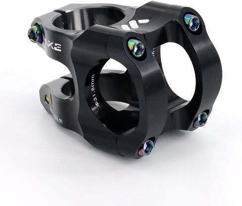 BESNIN 31.8 Stem 35mm Ultra-Short MTB Stem, CNC Aluminum Alloy Lightweight Mountain Bike Stem for Trail, Enduro, DH, Gravel, BMX & E-Bike in Saudi Arabia